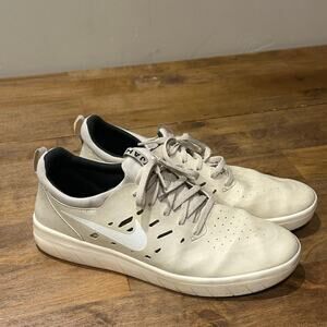 Nike SB Nyjah Free Shoes - Size 8.5 Beach Rare Cream Sand AA4272-200